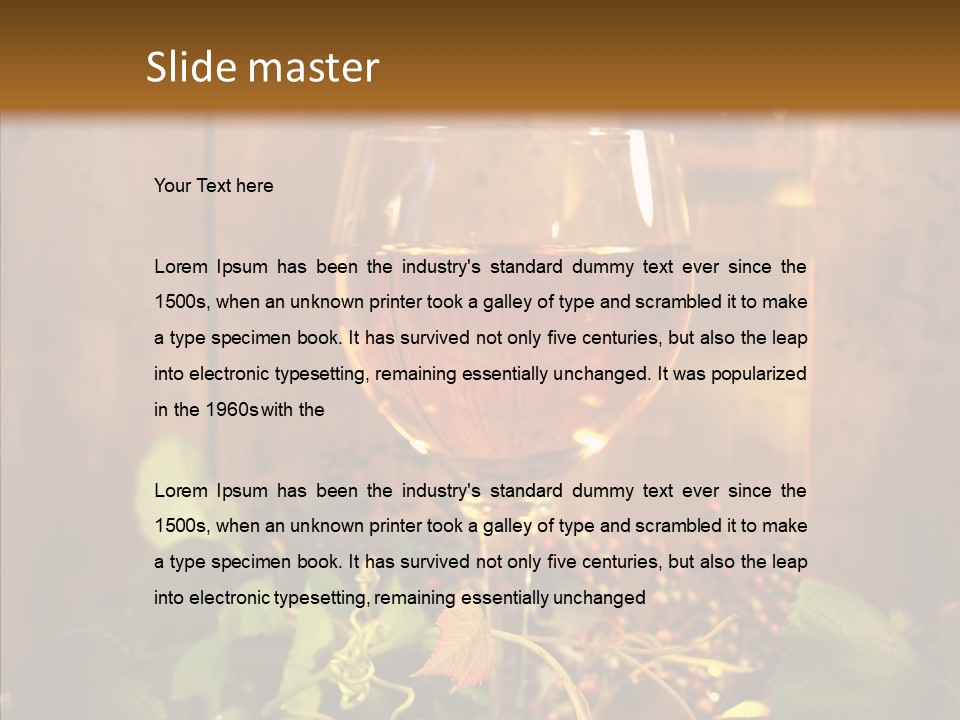 Vacation Green Fall PowerPoint Template