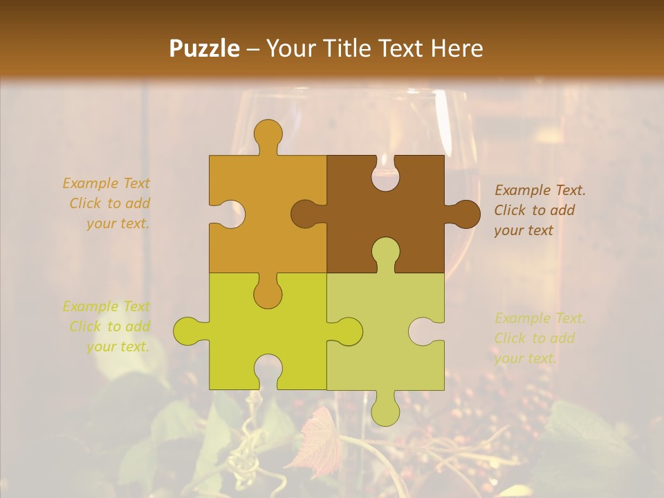 Vacation Green Fall PowerPoint Template