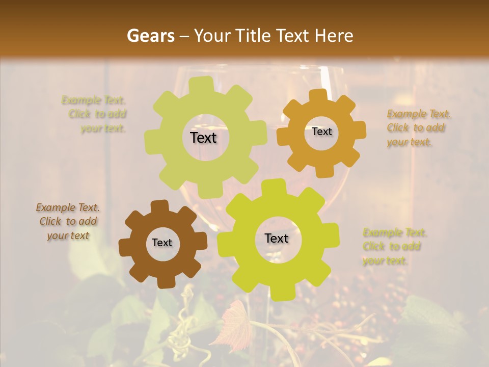 Vacation Green Fall PowerPoint Template