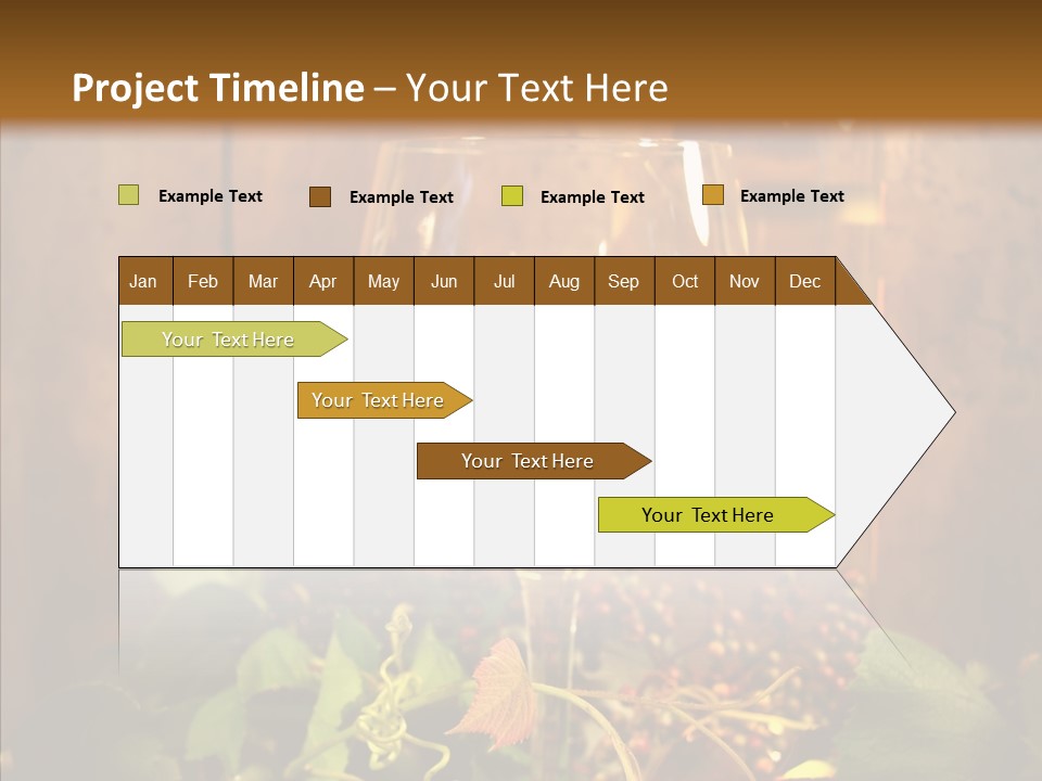 Vacation Green Fall PowerPoint Template