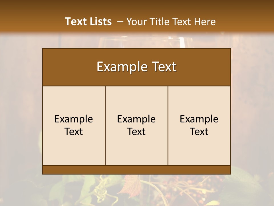 Vacation Green Fall PowerPoint Template