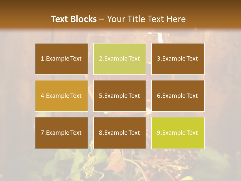 Vacation Green Fall PowerPoint Template