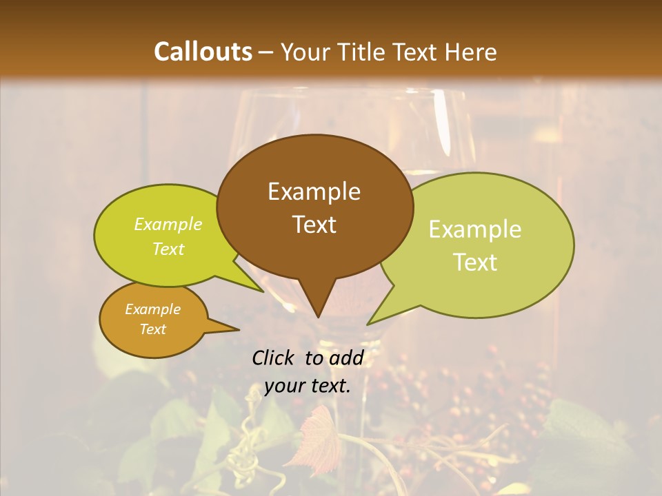 Vacation Green Fall PowerPoint Template