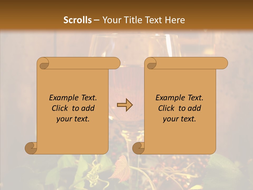 Vacation Green Fall PowerPoint Template