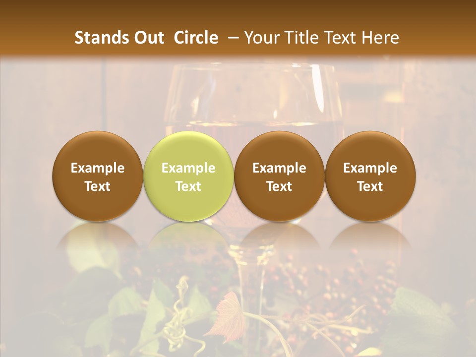 Vacation Green Fall PowerPoint Template