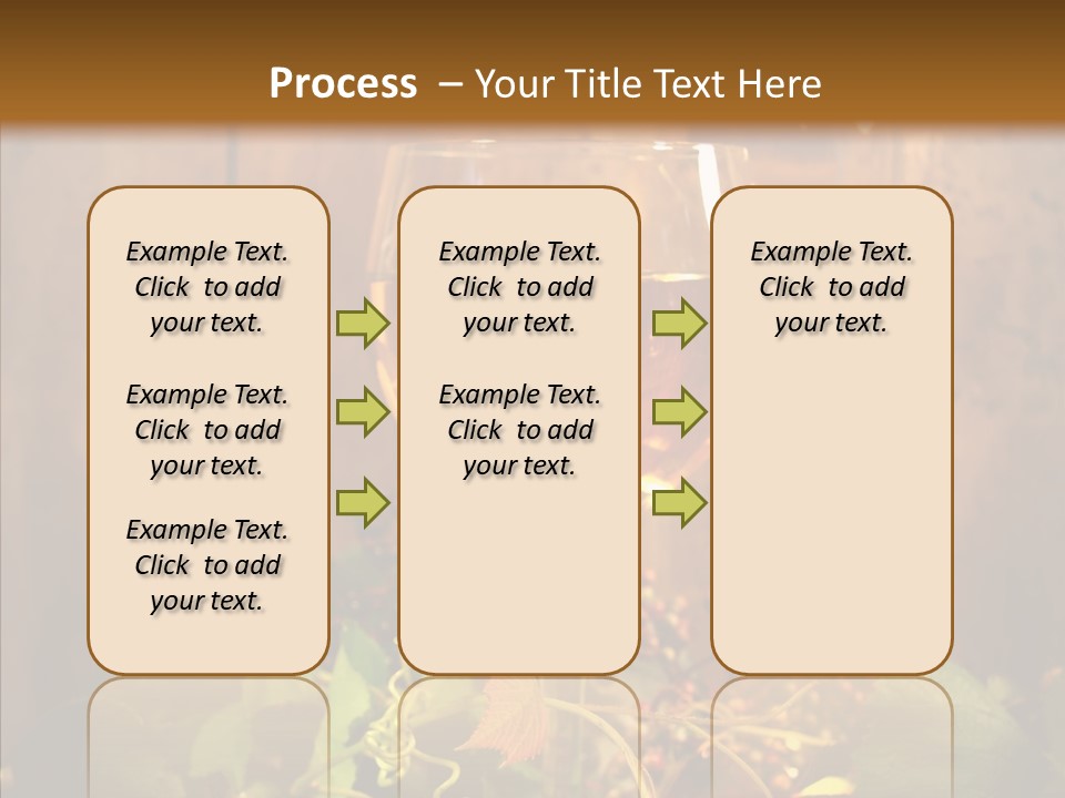Vacation Green Fall PowerPoint Template