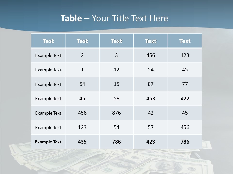 Case Corporate Wealth PowerPoint Template