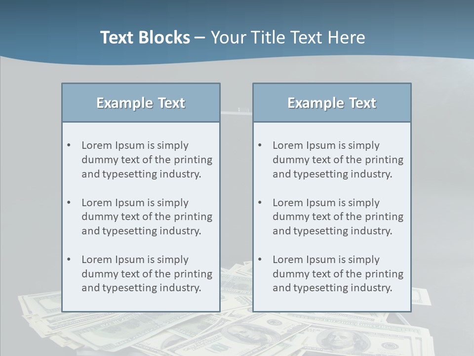 Case Corporate Wealth PowerPoint Template