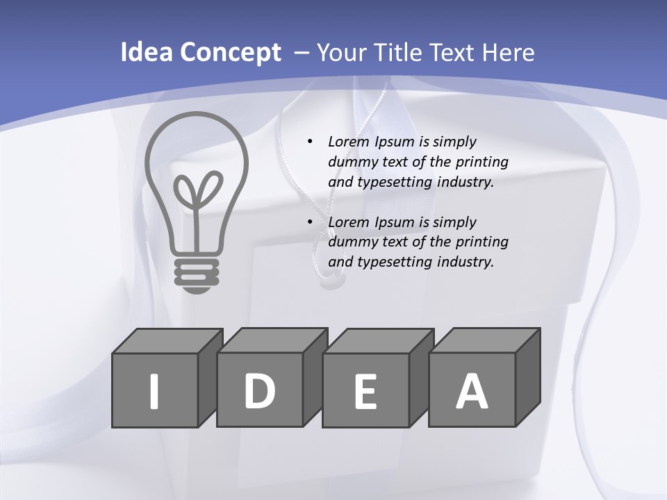 Special Anniversary Gift PowerPoint Template