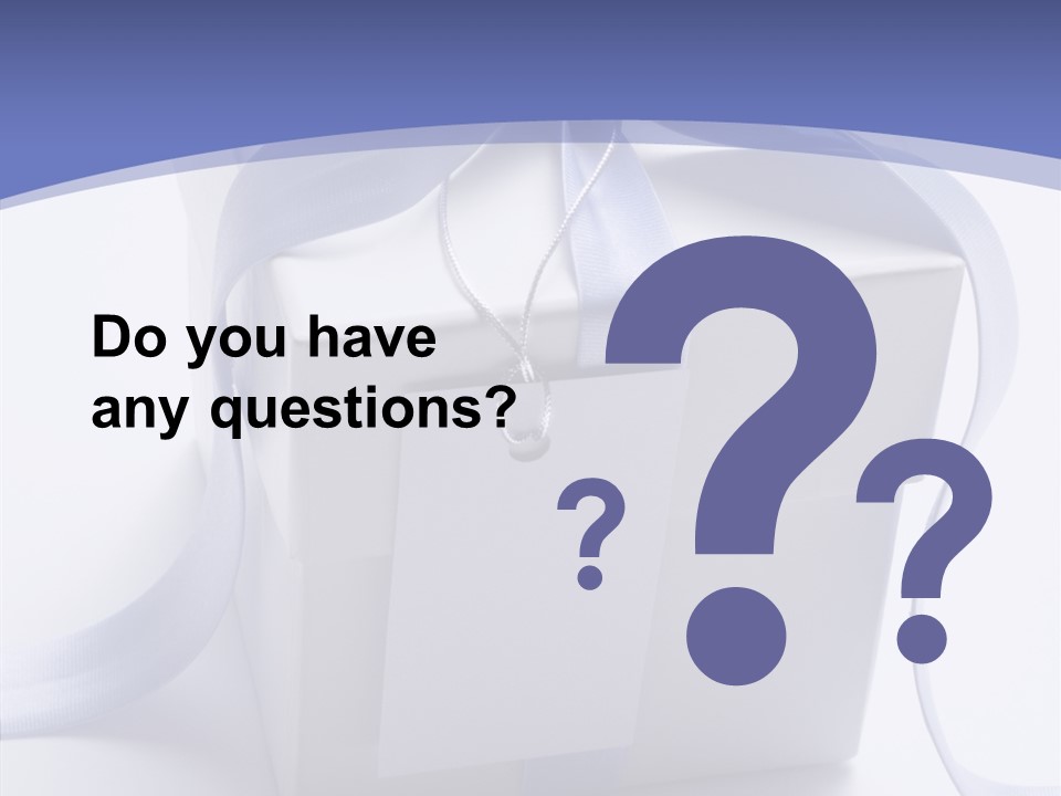 Special Anniversary Gift PowerPoint Template