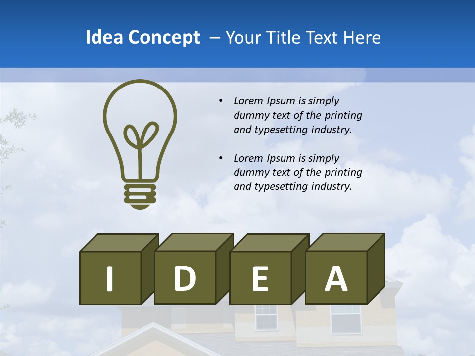 Expensive Landscaping Lawn PowerPoint Template