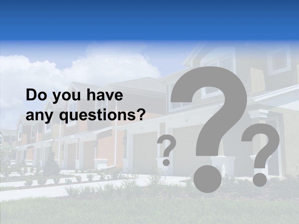 Row Entrance Green PowerPoint Template