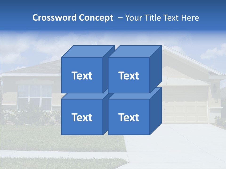 Yard Landscaping Lawn PowerPoint Template