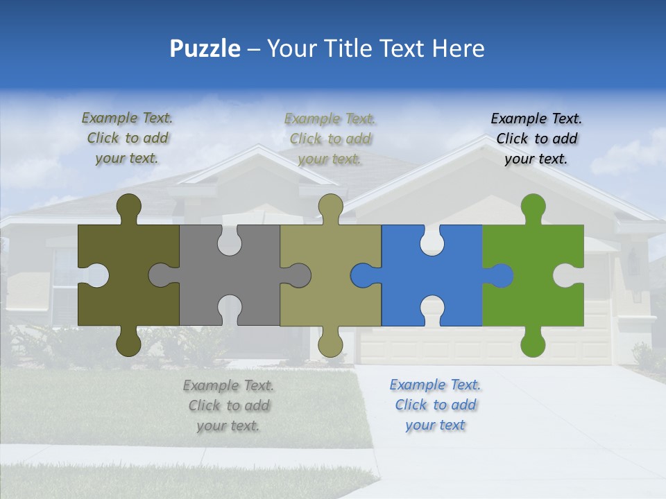 Yard Landscaping Lawn PowerPoint Template