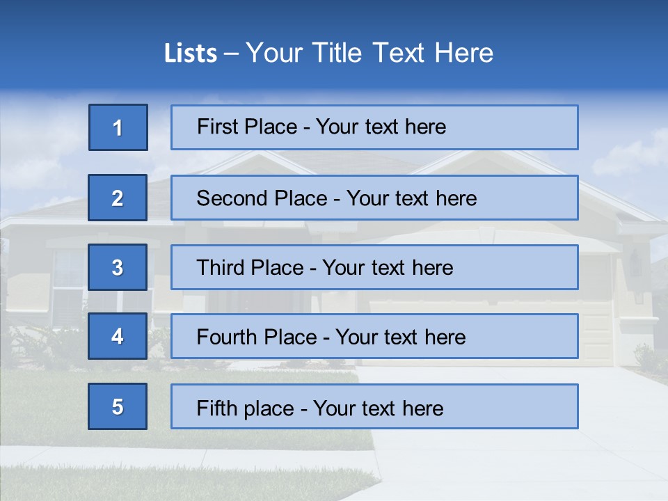 Yard Landscaping Lawn PowerPoint Template
