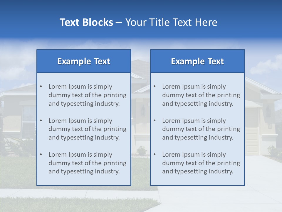 Yard Landscaping Lawn PowerPoint Template