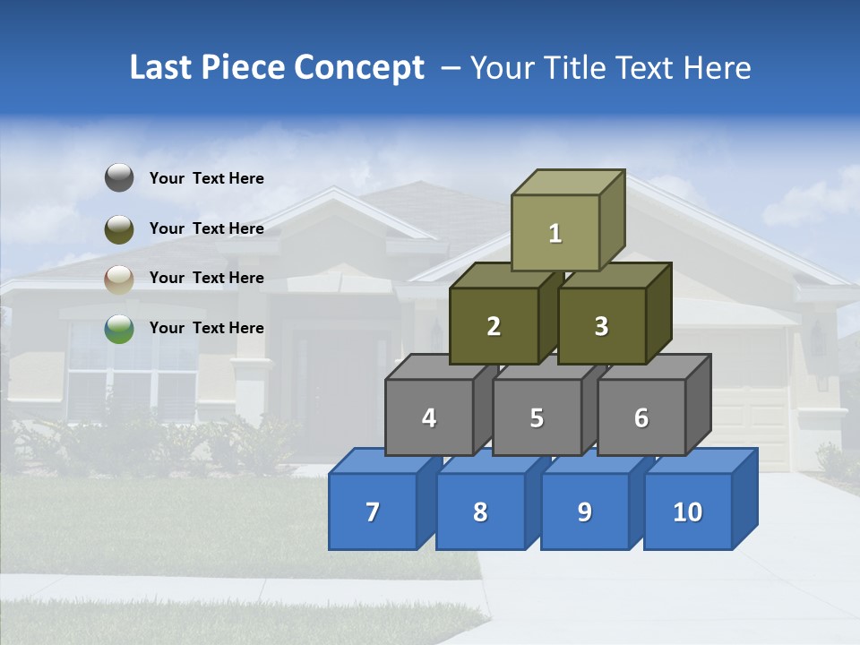Yard Landscaping Lawn PowerPoint Template