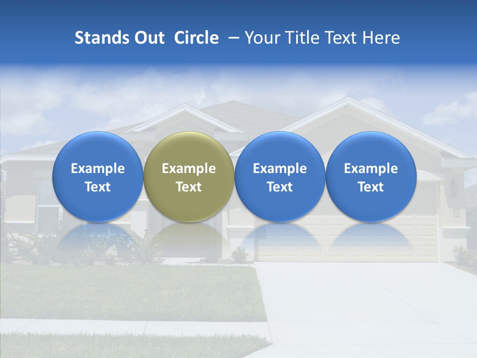 Yard Landscaping Lawn PowerPoint Template