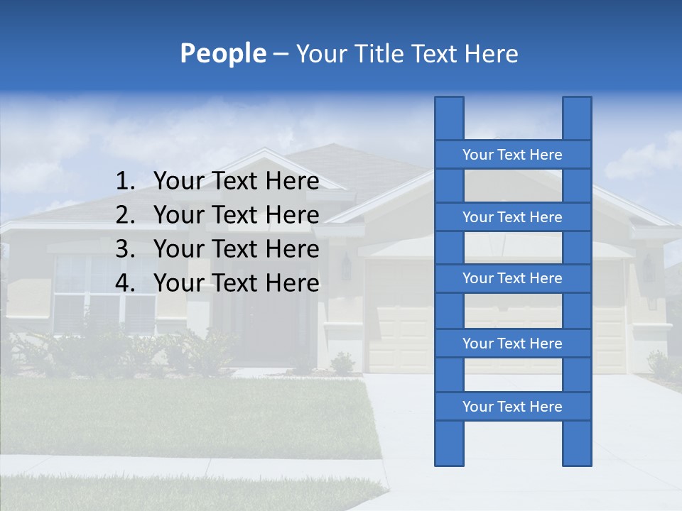 Yard Landscaping Lawn PowerPoint Template
