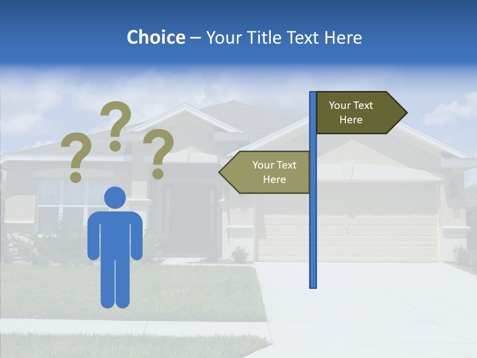 Yard Landscaping Lawn PowerPoint Template