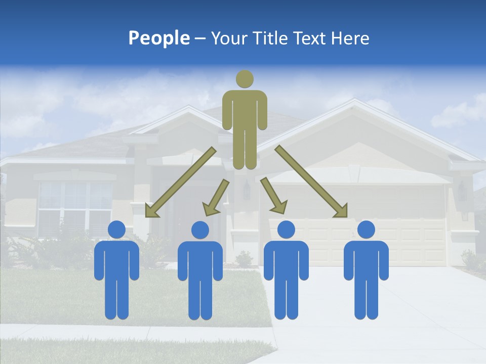 Yard Landscaping Lawn PowerPoint Template