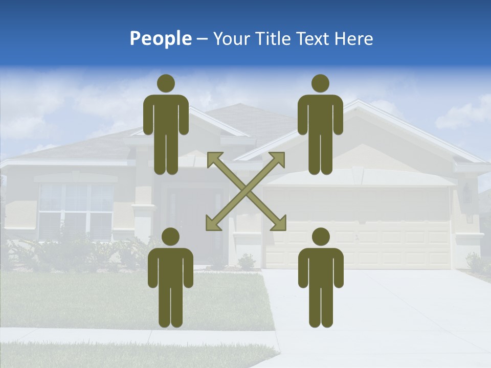 Yard Landscaping Lawn PowerPoint Template