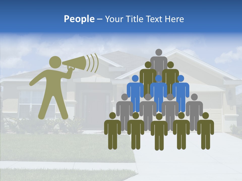 Yard Landscaping Lawn PowerPoint Template