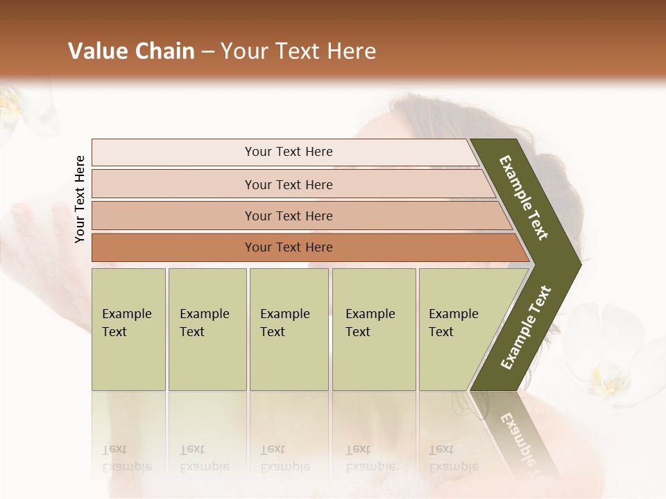 Water Exotic Foam PowerPoint Template