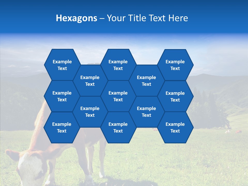 Herd Altai Forest PowerPoint Template