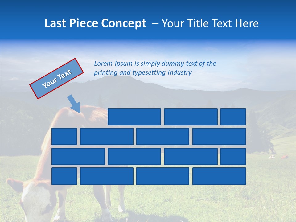 Herd Altai Forest PowerPoint Template