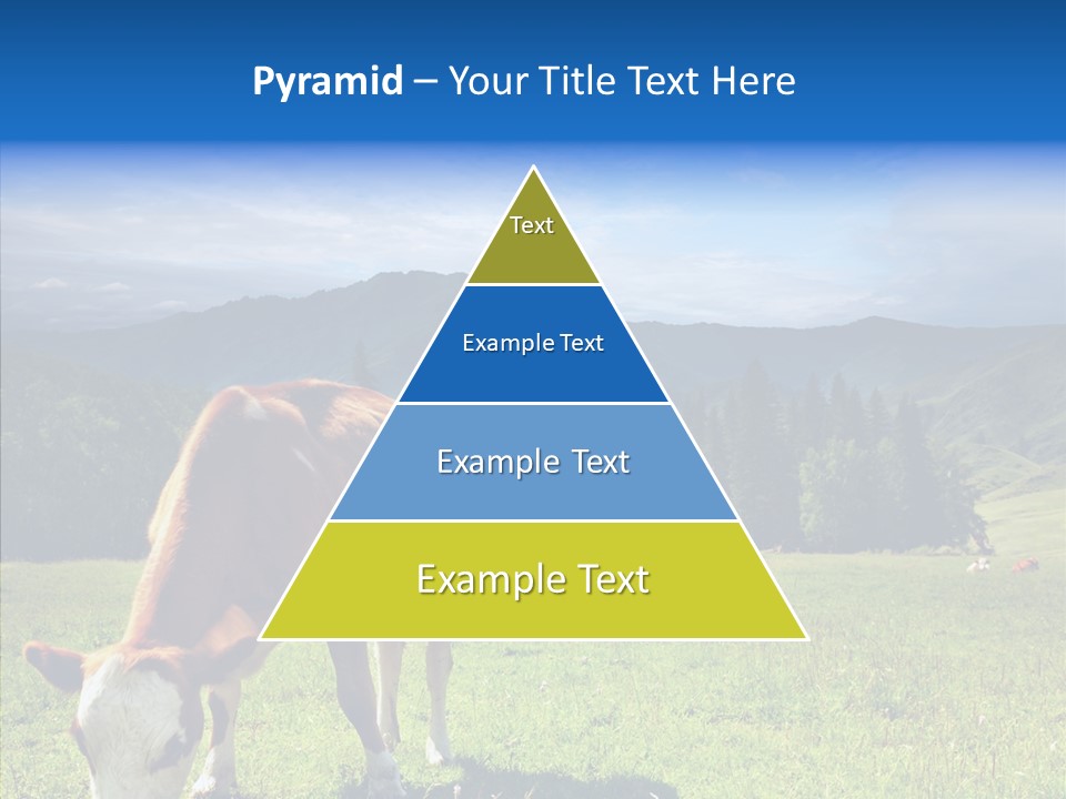 Herd Altai Forest PowerPoint Template
