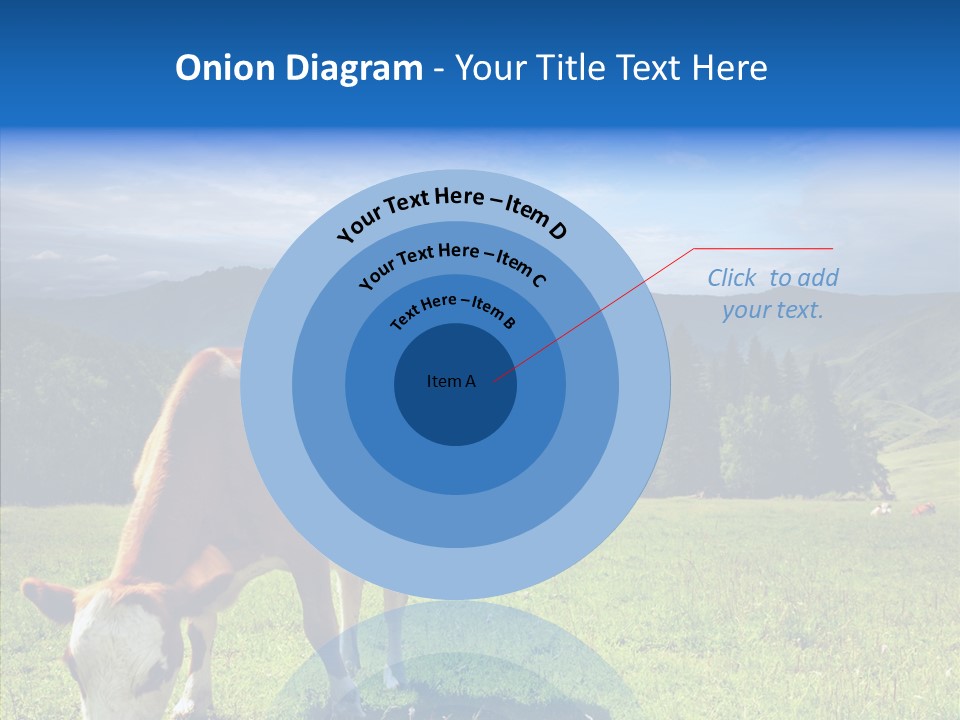 Herd Altai Forest PowerPoint Template