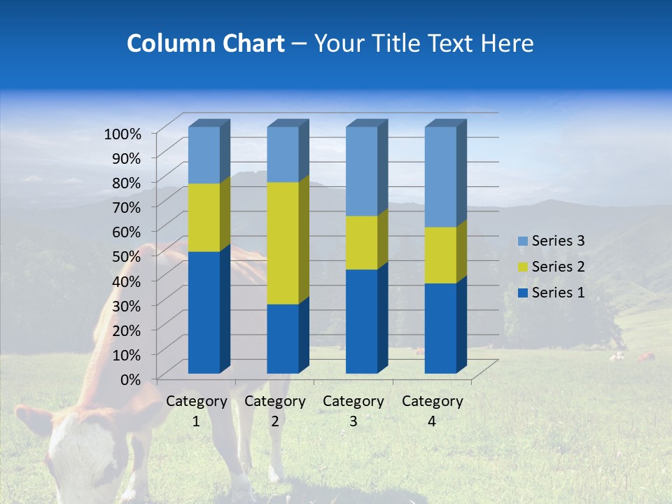 Herd Altai Forest PowerPoint Template