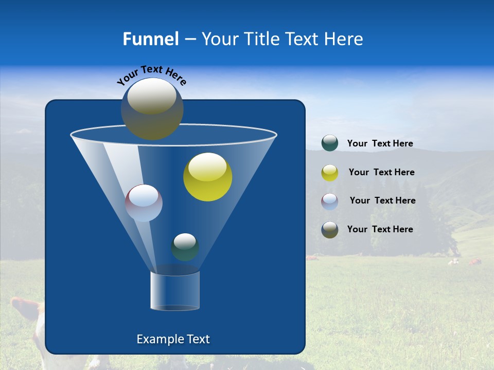 Herd Altai Forest PowerPoint Template