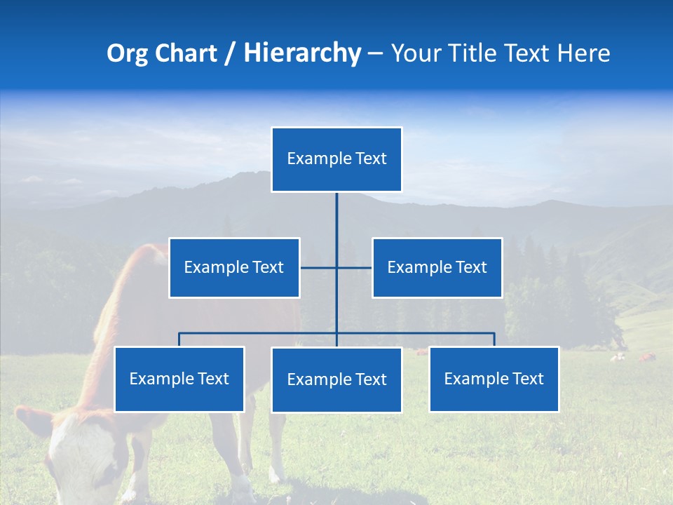 Herd Altai Forest PowerPoint Template