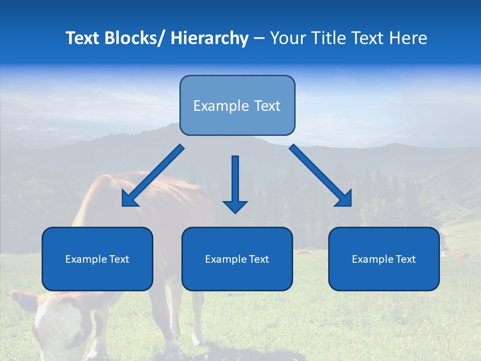 Herd Altai Forest PowerPoint Template