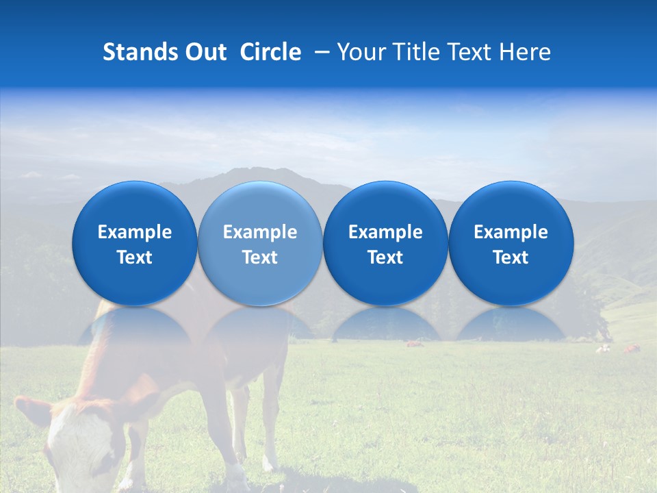 Herd Altai Forest PowerPoint Template