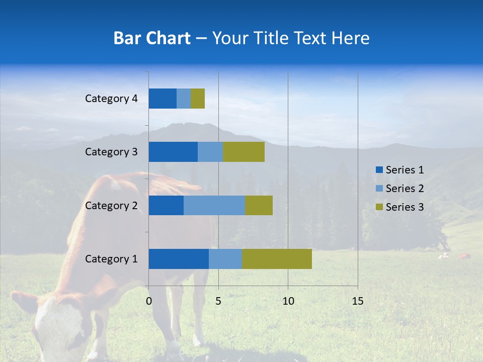 Herd Altai Forest PowerPoint Template