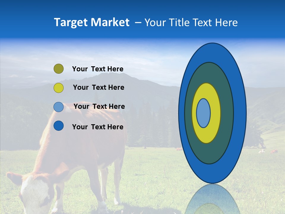 Herd Altai Forest PowerPoint Template