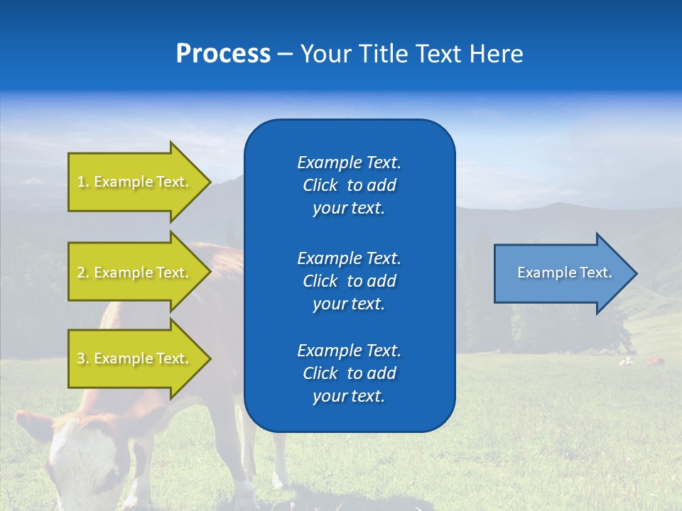 Herd Altai Forest PowerPoint Template