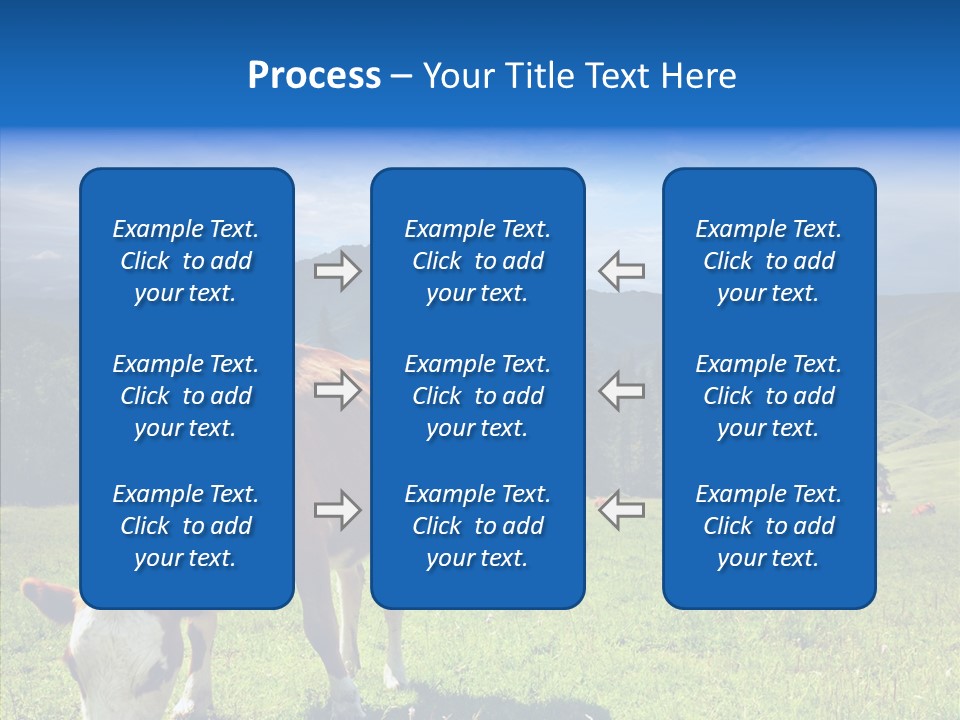 Herd Altai Forest PowerPoint Template