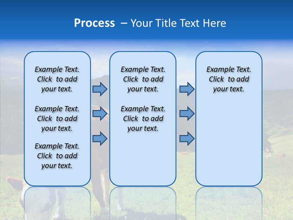 Herd Altai Forest PowerPoint Template