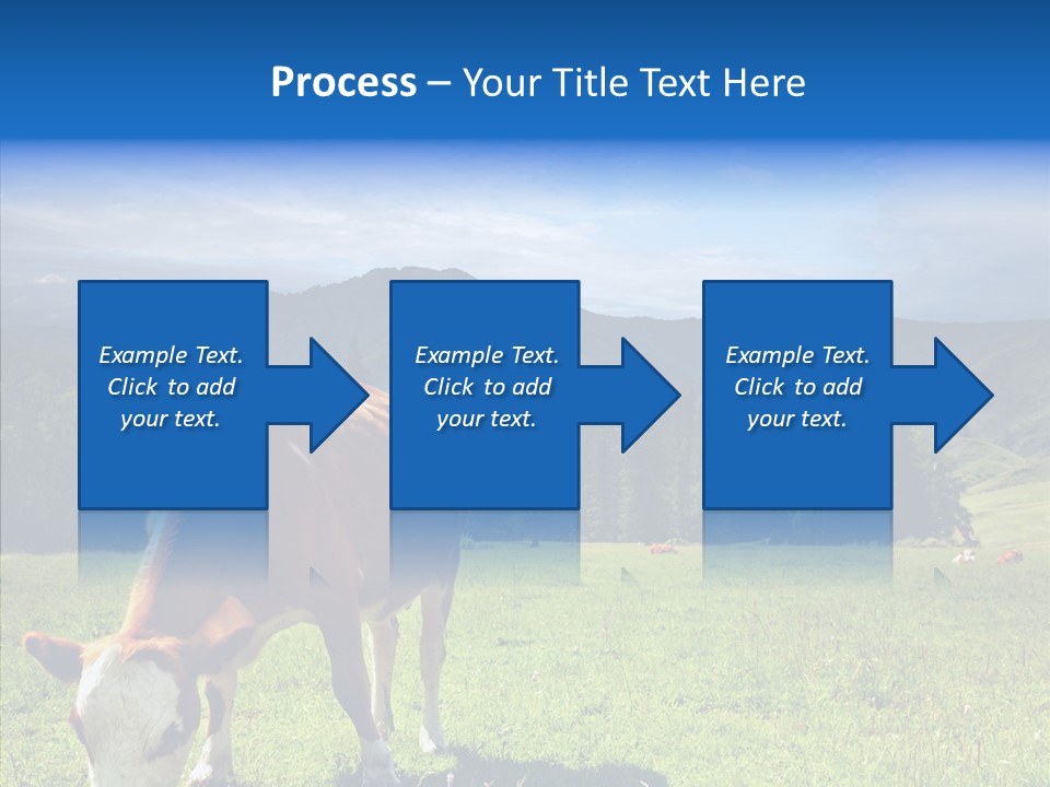 Herd Altai Forest PowerPoint Template