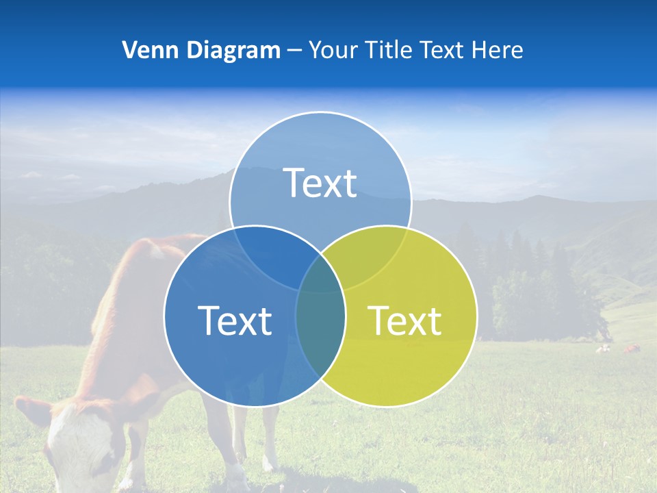 Herd Altai Forest PowerPoint Template