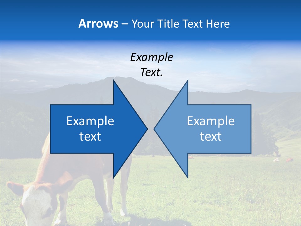 Herd Altai Forest PowerPoint Template