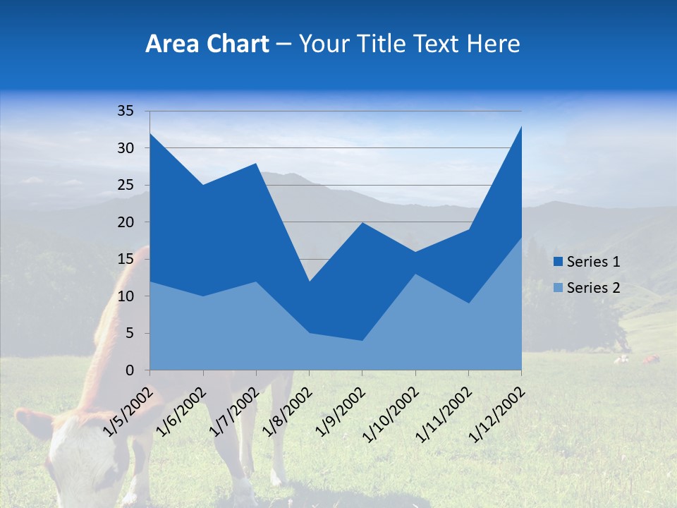Herd Altai Forest PowerPoint Template