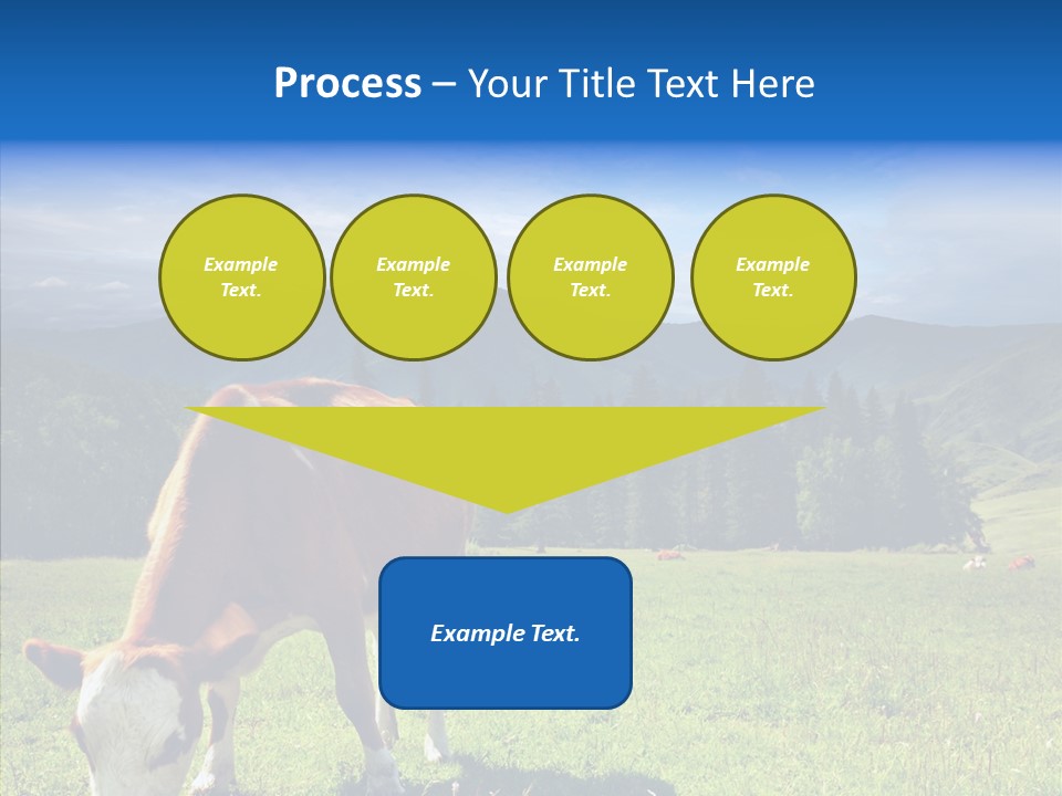 Herd Altai Forest PowerPoint Template