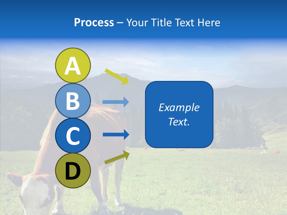 Herd Altai Forest PowerPoint Template
