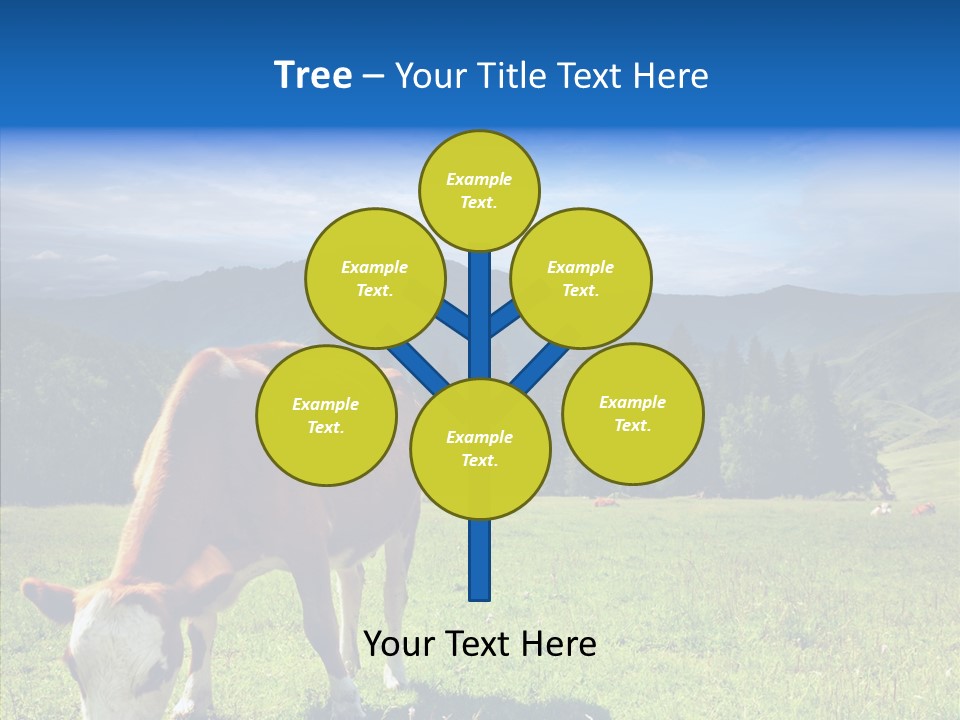 Herd Altai Forest PowerPoint Template