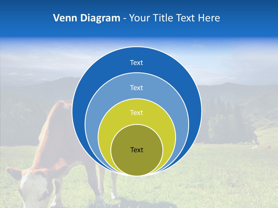 Herd Altai Forest PowerPoint Template